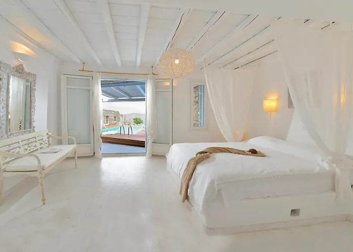 Princess 1 4bed With Pool Panormos Βίλα Πάνορμος Μυκόνου