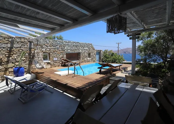 Вилла Princess 1 4bed With Pool Panormos Панормос-Миконос